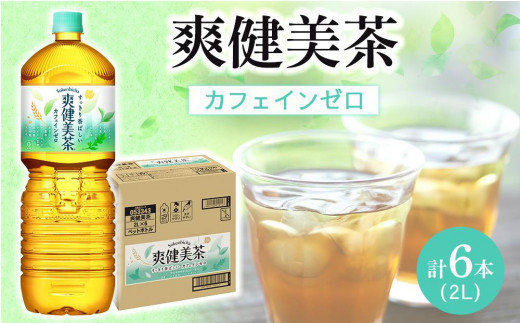 
コカ・コーラ 爽健美茶 2L × 6本 1ケース 【 お茶 ドリンク ドリンクお茶 ペットボトル ペットボトルお茶 箱 和歌山県 海南市 AX40-NT 】
