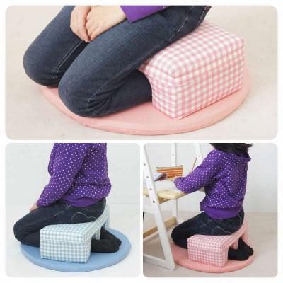 ふるさと納税 あわら市 【空色】お子様向け 正座クッションセット ピコ(優しいカラーのクッション・マットの組み合わせ) |  | 01