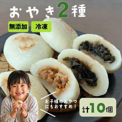 ふるさと納税 東御市 信州産 おやき 2種10個セット(野沢菜、切り干し大根)【北御牧村味の研究会】無添加 冷凍 長野