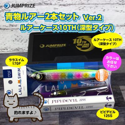 ふるさと納税 一宮町 ジャンプライズの青物ルアー2本セット(色おまかせ) Ver.2