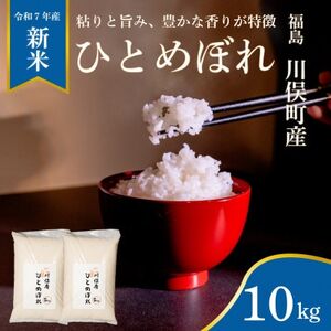 川俣町産 ひとめぼれ 10kg 精米【1682432】