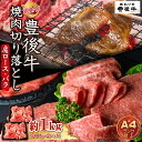 【ふるさと納税】 訳あり！ 【 A4 ～ A5 】 豊後牛 焼肉 切り落とし ( 肩ロース ・ バラ ) 1kg ( 500g × 2p ) 牛肉 肉 お肉 肩 バラ 焼肉 BBQ ギフト プレゼント 贈答 化粧箱入り 国産 九州産 大分県産 D24