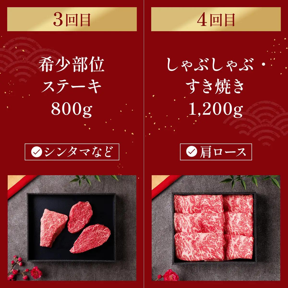 肉【定期便全6回】【和牛セレブ】能登牛 定期便「ファーストクラス」特選 しゃぶしゃぶ すき焼き 焼肉 ステーキ ギフト 石川県 能美市