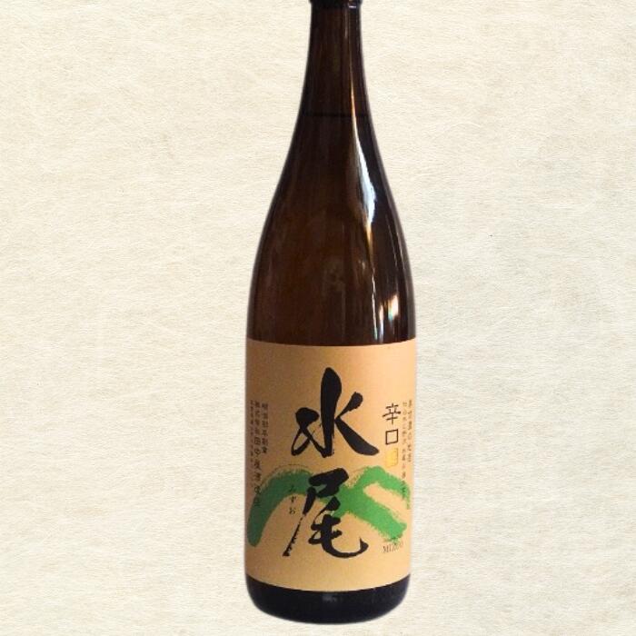 【ふるさと納税】「水尾　辛口」　天然湧水仕込み　飯山の“The地酒”【 酒 長野県 飯山市 水尾 銘酒 出産祝い 内祝 内祝い 記念日 誕生日 父の日 母の日 敬老の日 記念品 さけ 香り 】