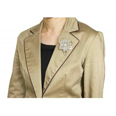 ふるさと納税 伊勢市 アコヤ真珠ブローチ　お花のデザイン　893 |  | 02