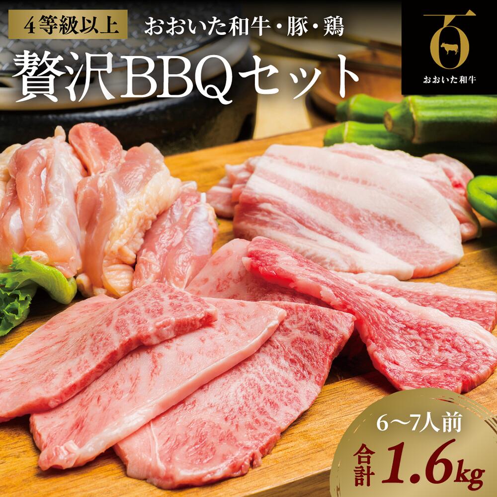 G-14 おおいた和牛焼肉セット（合計1.6kg）