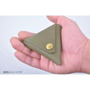 【minca】 栃木レザーの三角コインケース小 小銭入れ コンパクト 小さめ/Coin purse 01/レッド　469【雑貨 ファッション 人気 おすすめ 】