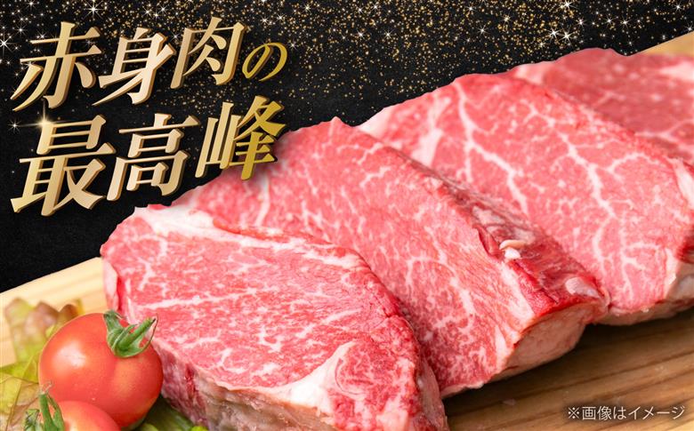 【希少部位！】博多和牛 ヒレ 150g×4枚 （計600g）《豊前市》【肉のくまもと屋】 [VFD051]