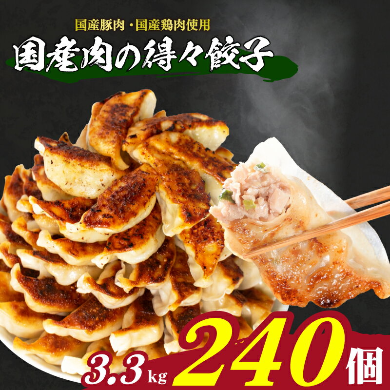 【ふるさと納税】 訳あり 国産肉餃子 240個 冷凍 小分け 選べる 回数 定期便 ぎょうざ ギョーザ 豚肉 鶏肉 手軽 絶品 おかず おつまみ 晩ごはん 家族 お裾分け 子ども 便利 日用 簡単調理 弁当 惣菜 加工食品 お取り寄せ 大容量 家庭用 人気 ランキング ふるさと納税餃子