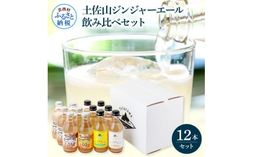 【CF-R5cbs】 土佐山ジンジャーエール飲み比べ12本セット