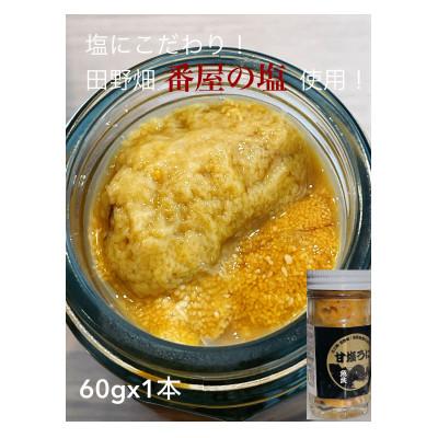 ふるさと納税 田野畑村 塩にこだわり! 塩うに 1本