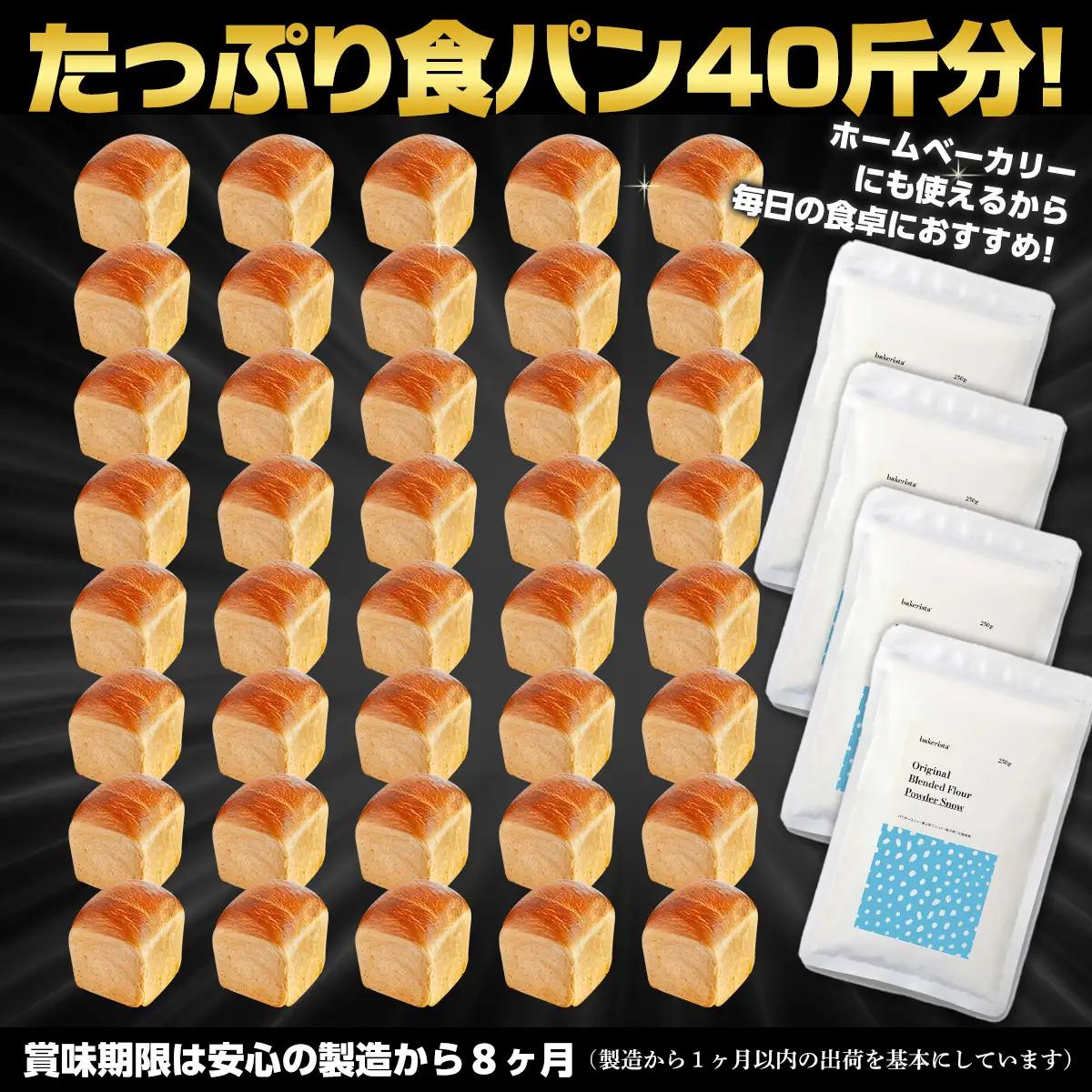 北海道産 小麦粉 「春よ恋」「ゆめちから」ブレンド小麦粉 パウダースノー（パン用強力粉）10kg MROBI012