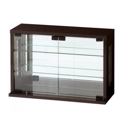 ふるさと納税 海南市 卓上コレクションケース　横型　ダークブラウン |  | 01