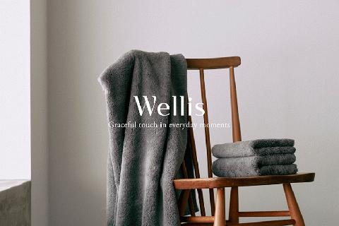 009_5041　Wellis バスタオル４枚セット