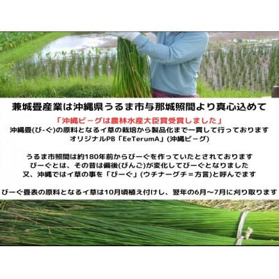 ふるさと納税 うるま市 寝ゴザ　い草マット【照間ビーグ】80cm×190cm |  | 02