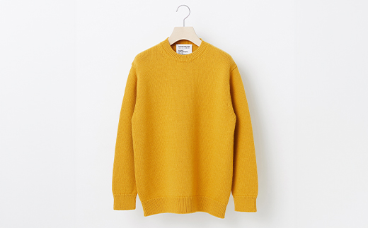 ≪先行予約≫【THISISASWEATER.】A1 : A SWEATER IS ORDINARY YELLOW イエロー カシミヤセーター 服 洋服 ユニセックス メンズ レディース ブランド 数量限定 山形県 山辺町 サイズ3 yt-soxxy3