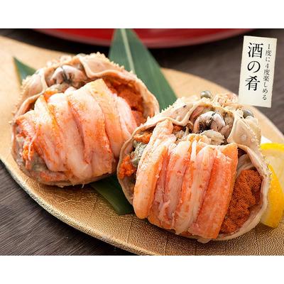 ふるさと納税 敦賀市 1度で4度楽しめる セイコ蟹 甲羅盛り 約70g × 3個セット【しおそう かに 蟹】 |  | 03