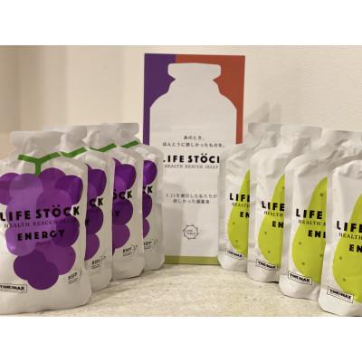 ふるさと納税 多賀城市 LIFE STOCK防災備蓄ゼリー　エナジータイプ2フレーバーセット