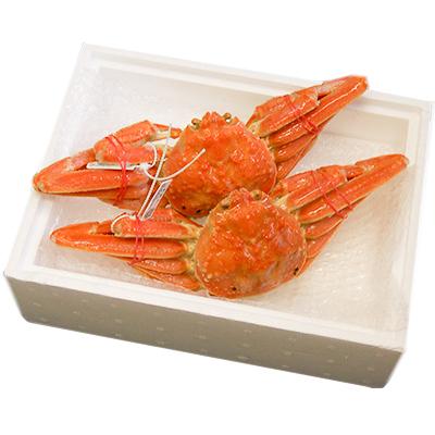 ふるさと納税 新温泉町 松葉ガニの本場より プロ茹で松葉ガニ(冷凍)　約600g×2枚 |  | 03