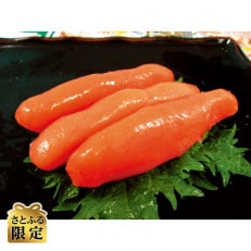 【3ヵ月毎定期便】【さとふる限定】刺身帆立500g&いくら醤油漬け80g×2瓶&甘口たらこ　全3回