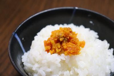 (1207)粒うに　ウニ　天然バフンうに使用「こだわり粒うに　80ｇ×2本（手造り粒うに80g、浜づくり粒うに80g）」