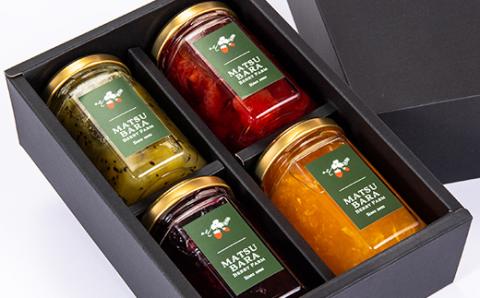 博多あまおうのジャムと季節のジャム4本セット(贈答用)