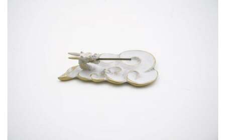 【高岡銅器】香皿UNRYUU 白金  FAD-1299