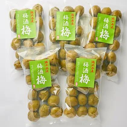 梅酒の梅 5袋セット 梅酒に入れて おやつに おつまみに 梅酒の梅