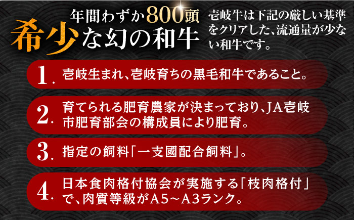 【全6回定期便】壱岐牛 赤身 400g（焼肉）《壱岐市》【中津留】[JFS049] 赤身 焼肉 焼き肉 BBQ 牛肉 定期便 114000 114000円