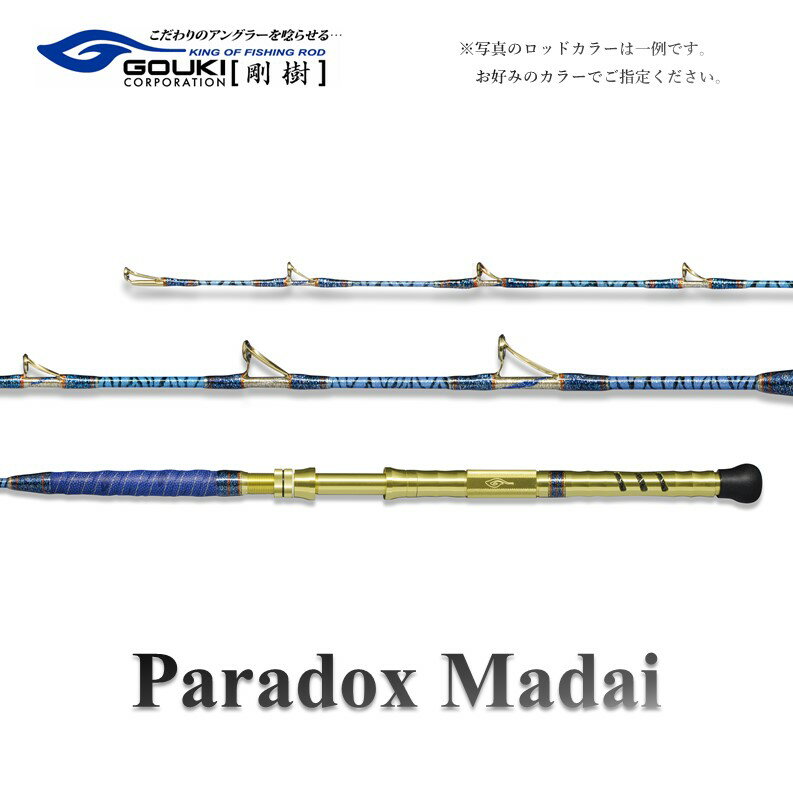 【ふるさと納税】剛樹 パラドックスマダイ （PDM255・PDM255S・PDM270・PDM270S）255cm・270cm ウェイト負荷20-80号　釣り 釣具 釣竿 ロッド 釣り用品 釣り竿 真鯛 大鯛