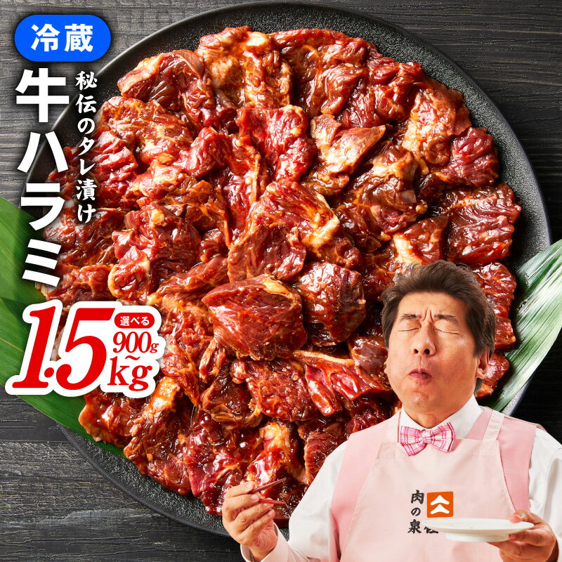 【ふるさと納税】発送時期が選べる 牛肉 ハラミ 牛ハラミ 小分け 焼き肉 バーベキュー BBQ 冷蔵便 チルド ノンフローズン ジューシー 味付け肉 タレ漬 焼くだけ 簡単 簡単調理 肉 焼肉 関西 発送月 大阪 泉佐野市 お取り寄せ 食品 送料無料 肉の泉佐野