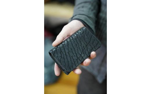 【ierib】名刺入れ / BUSINESS CARD CASE / BULL カラー：BLACK