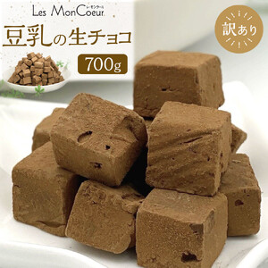 【訳あり】豆乳の生チョコ（卵・乳・小麦粉不使用）700g