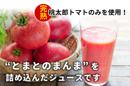 【2024年9月発送】有塩 とまとのまんま 大ビン 720ml 4本 トマトジュース 桃太郎 トマト 11000円