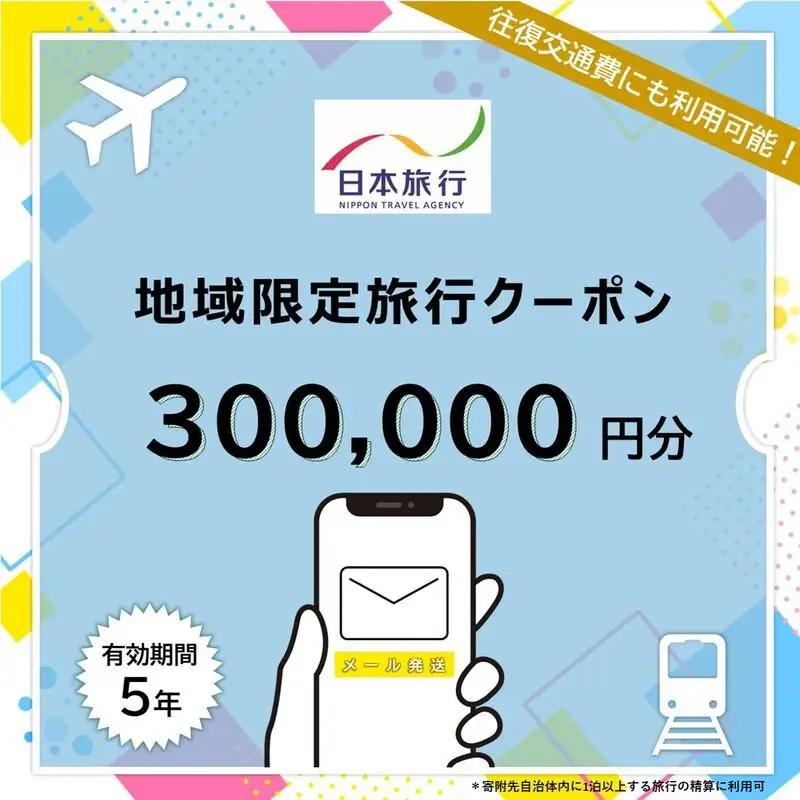 沖縄県石垣市 日本旅行 地域限定旅行クーポン 300,000円分（Eメール発行）