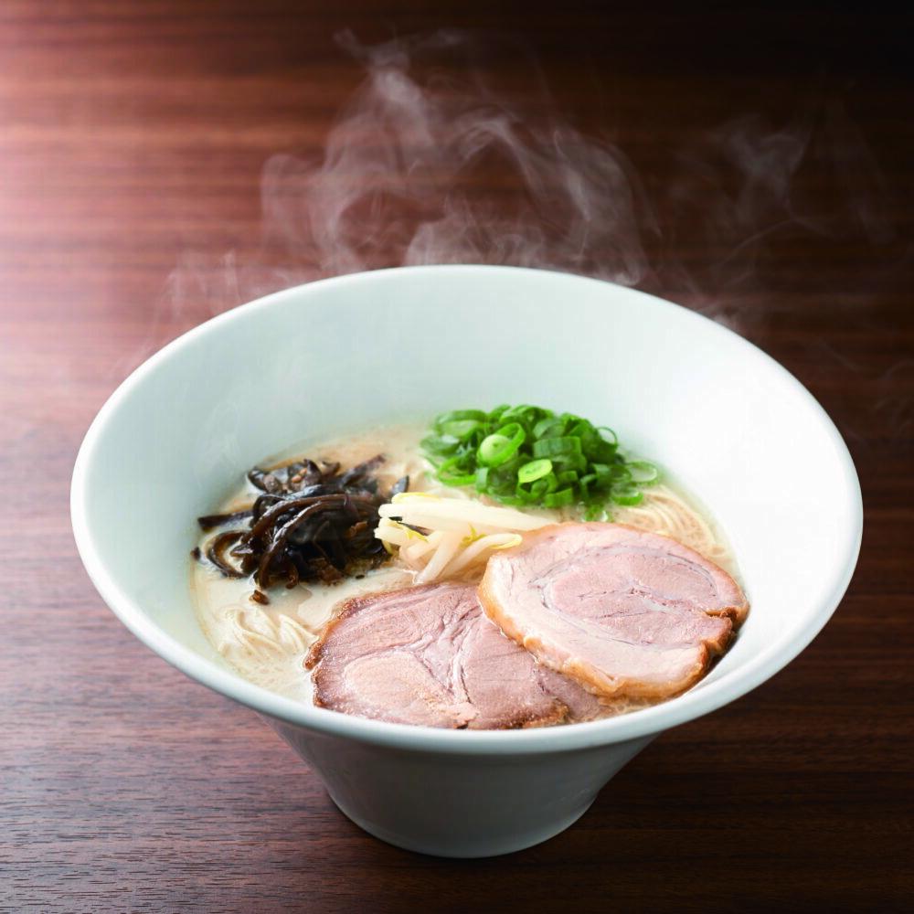 【ふるさと納税】 ラー麦使用「 一風堂 」 とんこつラーメン 白丸 8食 吉富町/株式会社吉浦コーポレーション[BGAD025]