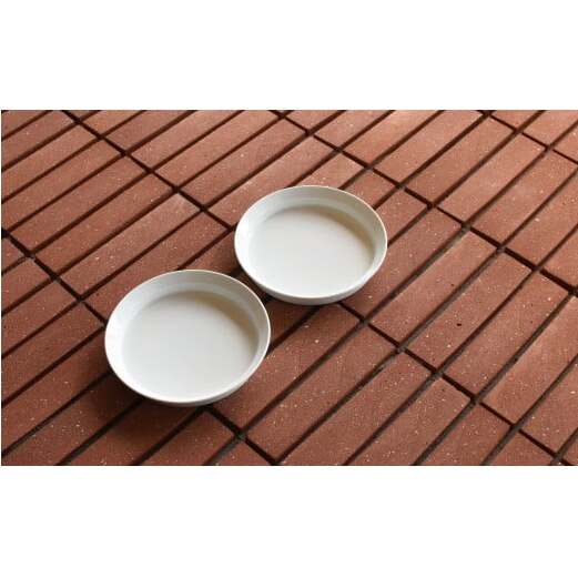 1616/ TY Round Deep Plate 200 White 2枚セット ホワイト ディーププレート 食器 皿 シンプル 20cm A18-90_イメージ2