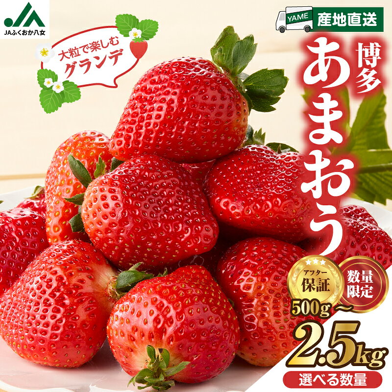 あまおう 1,080g (270g×4パック) 
