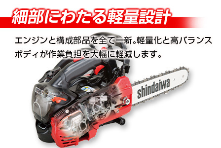 shindaiwa エンジンチェンソー E2125TS／250SPS_NI080_008