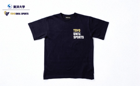 【東洋大学】応援Tシャツ　キラキラ紺　 M