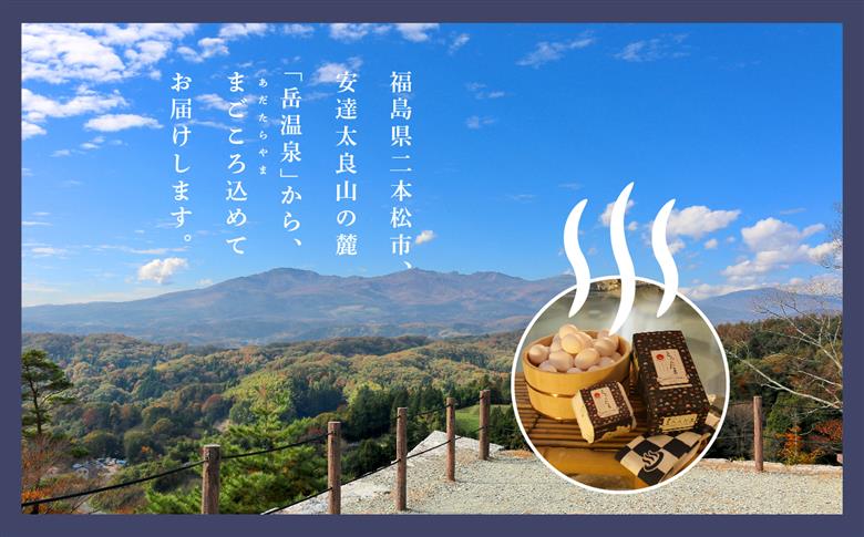 【定期便/3ヶ月】おみやげ屋四代目元料理人仕込み 温泉たまご「とろんたま」2箱セット【佐藤物産】