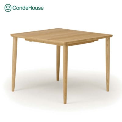 旭川家具 カンディハウスのマムダイニングテーブル 90×90 北海道タモ NF_01838【1157073】