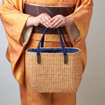 ふるさと納税 養父市 【伝統工芸・杞柳細工】コリヤナギのかごバック(大) |  | 02