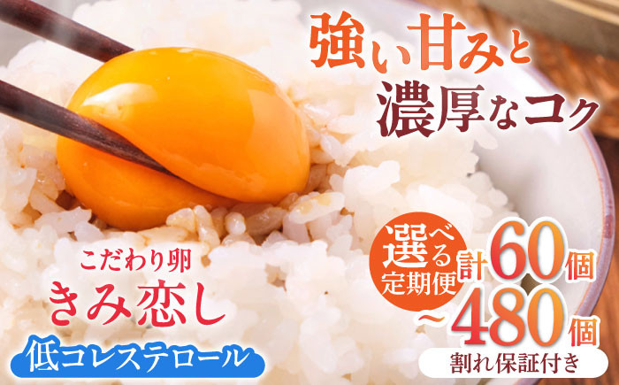 
【選べる定期便】きみ恋し 箱入り 20個/40個（18個+割れ保証2個/36個+割れ保証4個）総計60個～480個 たまご 卵 玉子 タマゴ 鶏卵 濃厚 玉子焼き 卵焼き オムレツ たまごかけご飯 冷蔵 広川町 / 伊藤養鶏場 [AFAJ005/AFAJ006/AFAJ007/AFAJ001/AFAJ008/AFAJ009]
