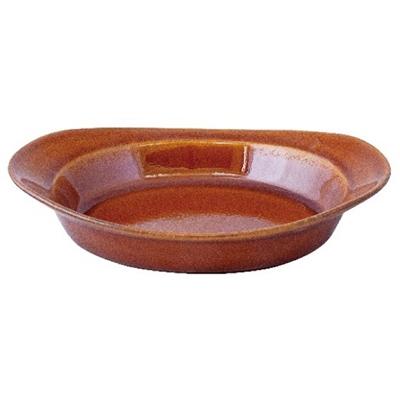 ふるさと納税 伊賀市 長谷園　伊賀焼「耐熱アーモンドプレート」 小