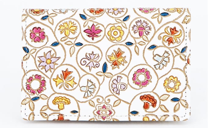 
                  パスケース 金唐小花 文庫屋大関 名刺入れ カードホルダー 名刺ケース 名刺ホルダー カード入れ 定期入れ 定期ケース 雑貨 生活雑貨 小物 革小物 革製品 本革 日用品 民芸品 工芸品 東京 東京都 墨田区[№5619-0790]
                