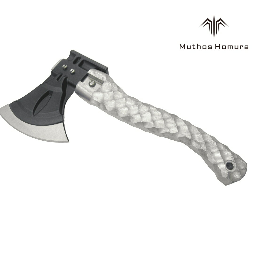 【ふるさと納税】Full Counter× Hunter 手斧 投擲 全長340mm アルミダイカスト バトニング 燕三条 [Muthos Homura]【220S023】