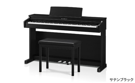KAWAI 電子ピアノ CX202 イス（高さ固定）・ヘッドホン付き　【設置作業付き】 【配送不可：沖縄・離島】 カワイ ピアノ 静岡 浜松市 サテンブラック