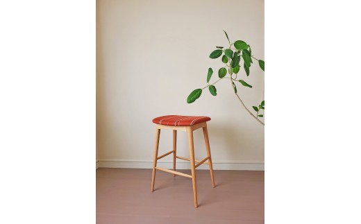【完全受注生産】 elfin high stool (ハイスツール)【樹種：レッドオーク】椅子 インテリア