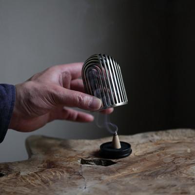 ふるさと納税 富山県 CAGE A　お香たて(シルジン青銅) |  | 01